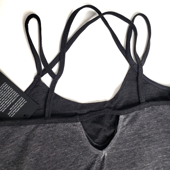 CHASER Gray Multi CrossBack Tank Top - Picture 7 of 12